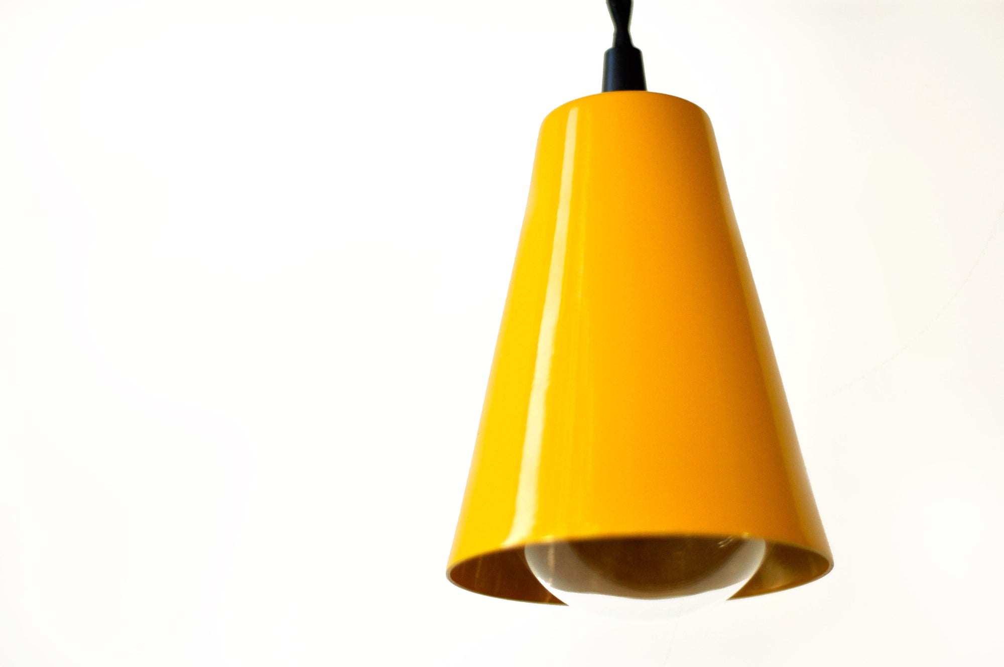 Pendant Light Kit- Honey Yellow