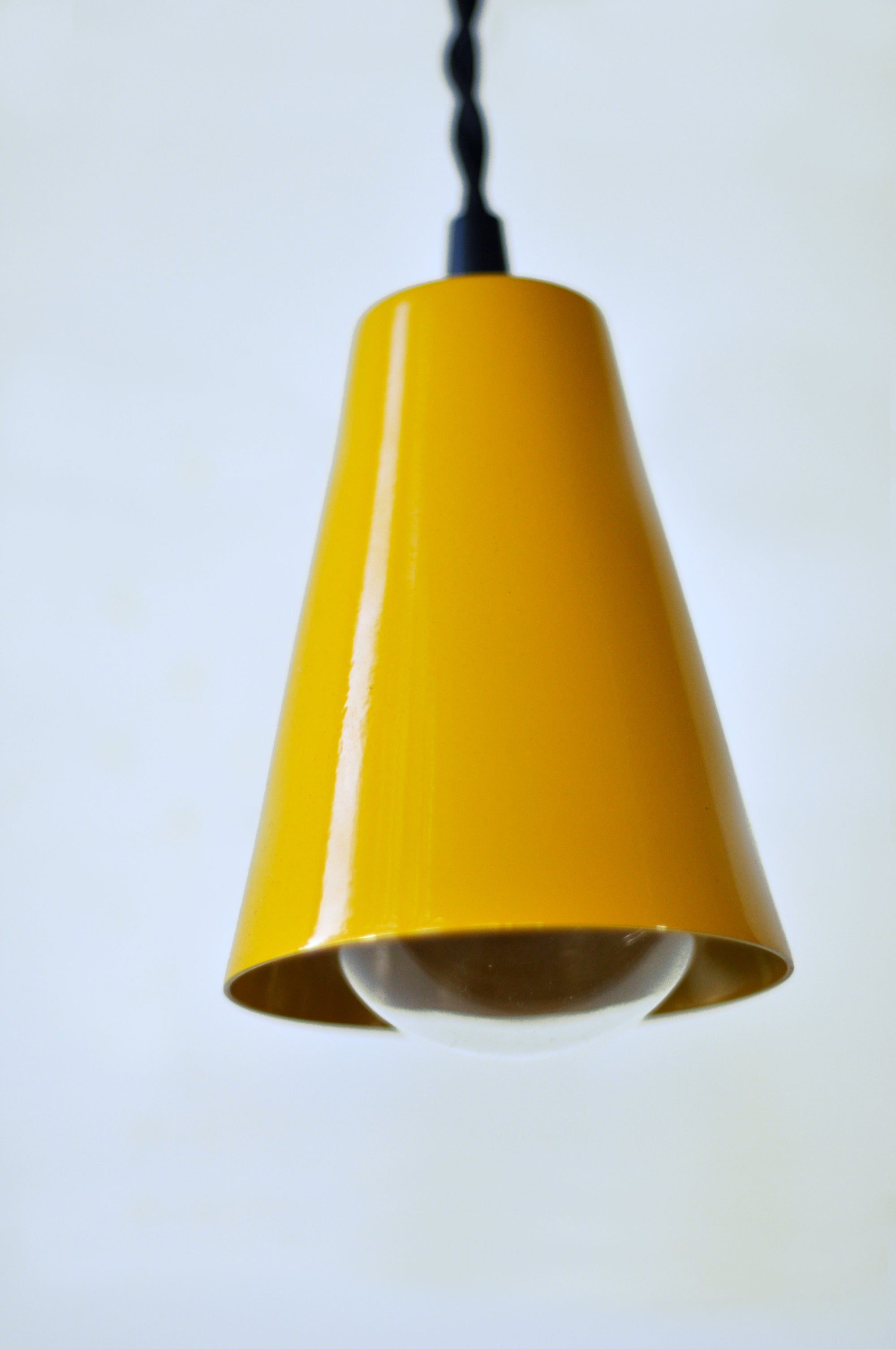 Pendant Light Kit- Honey Yellow